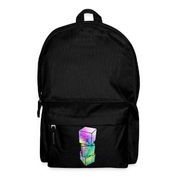 3D Cube - Backpack - black - Front