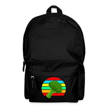 Brocoli - Sac à dos - noir - Devant