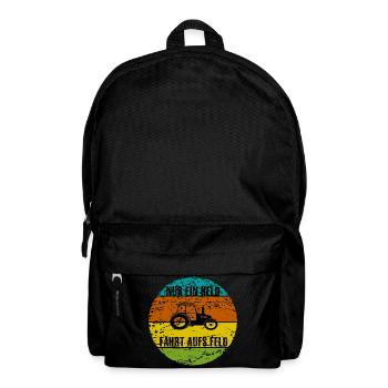 Landwirt - Rucksack - Schwarz - Vorne