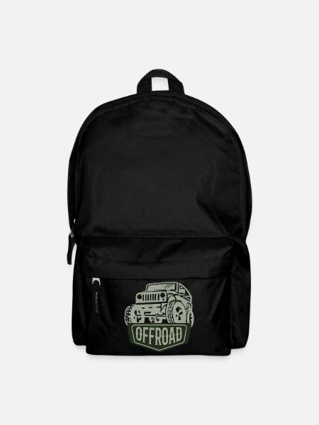Offroad, Adventure, 4x4, SUV, 4X - Backpack - black