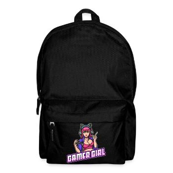 Gamer Queen Headset Controller Zocker - Backpack - black - Front