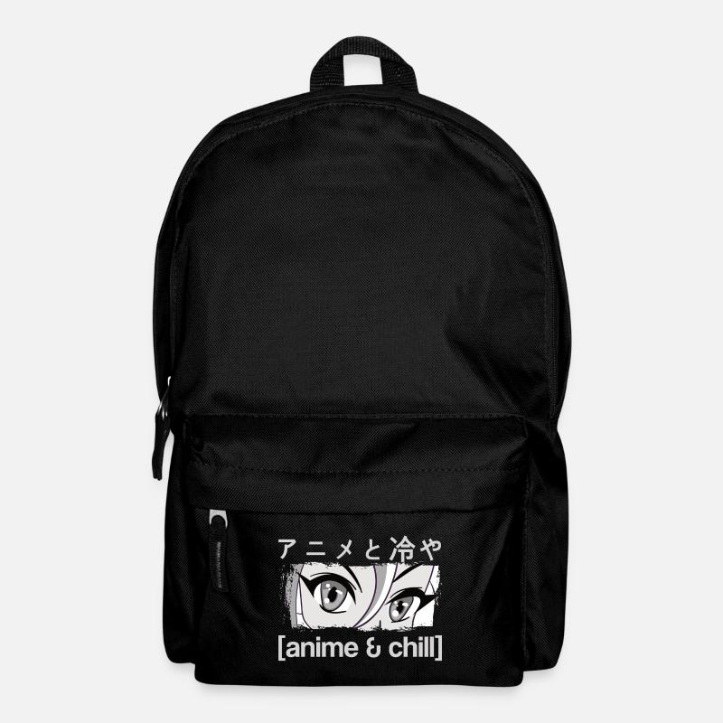 Anime & Chill Kanji - Rucksack - Schwarz