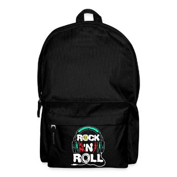 Cool Headset Funny Saying - Backpack - black - Front
