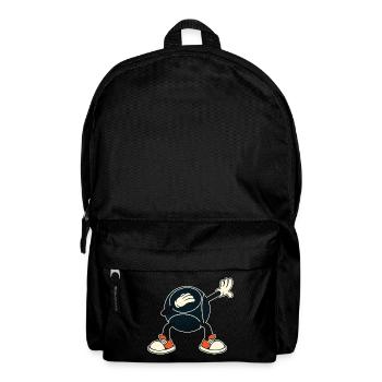 Dabbing Boule Ball Petanque Bouler Boule Accessories - Backpack - black - Front