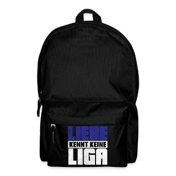 LIEBE KENNT KEINE LIGA | 2.Liga Absteiger Shirt - Rucksack - Schwarz - Vorne