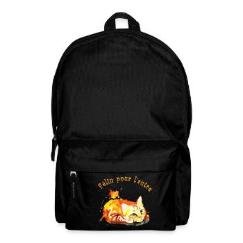 Red cat, Feline for the other - Backpack - black - Front