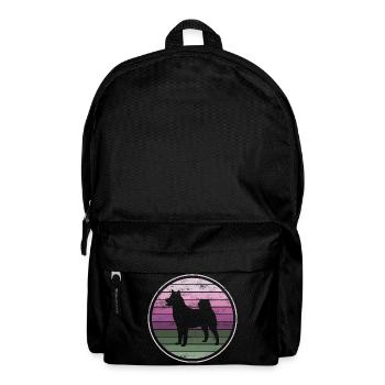 Akita Shiba Inu dog - Backpack - black - Front