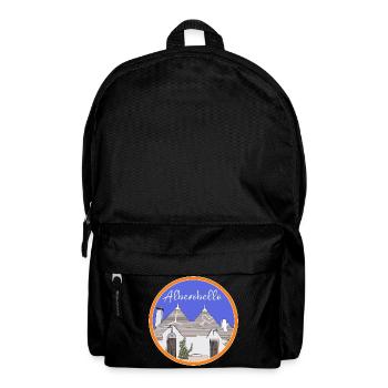 Trulli Houses Alberobello Bari Trullo Italy - Backpack - black - Front