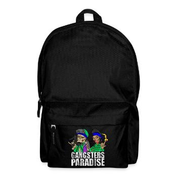 Gangsters Paradise - Rucksack - Schwarz - Vorne