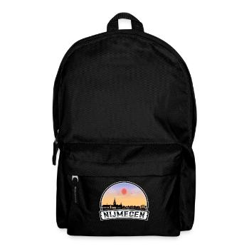 Nimègue Pays-Bas Skyline Vintage Sunset Voyage - Sac à dos - noir - Devant