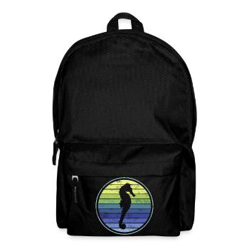 Seepferd Seepferdchen - Rucksack - Schwarz - Vorne