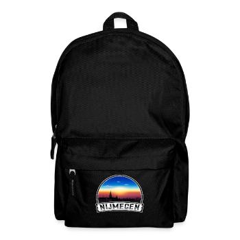 Nimègue Pays-Bas Skyline Vintage Sunset Voyage - Sac à dos - noir - Devant