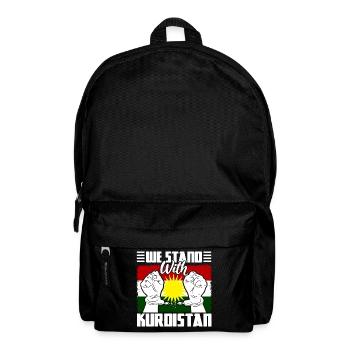 Kurdistan Kurde Droits de l’homme Cadeau - Sac à dos - noir - Devant