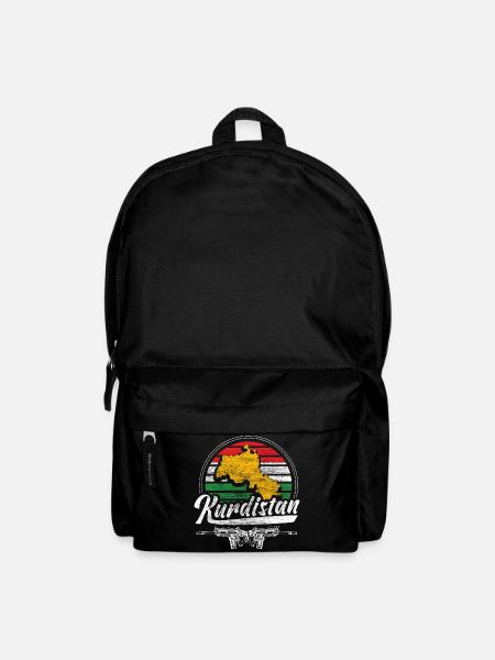 Kurdistan Freedom Gift Idea - Backpack - black