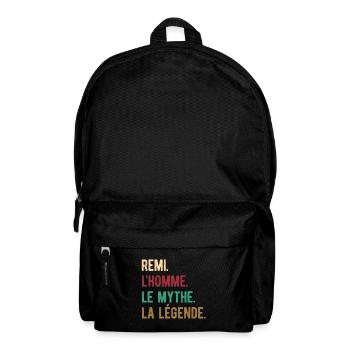 REMI L'HOMME LE MYTHE LA LÉGENDE - Sac à dos - noir - Devant