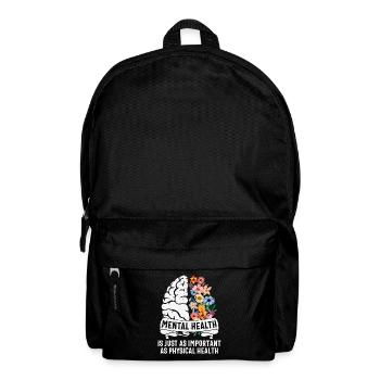 Mental is Just Important As Physical - Backpack - black - Front