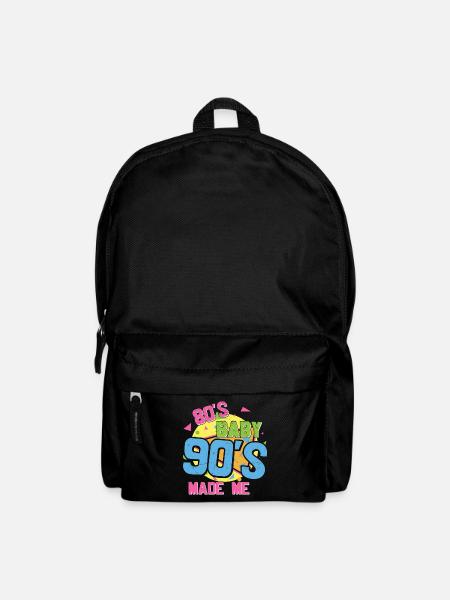 80er Jahre Baby 90er Jahre haben mich gemacht Ich liebe die 80er 90er Jahre - Rucksack - Schwarz