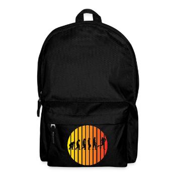 Football Football Coach Evolution Football Player - Backpack - black - Front