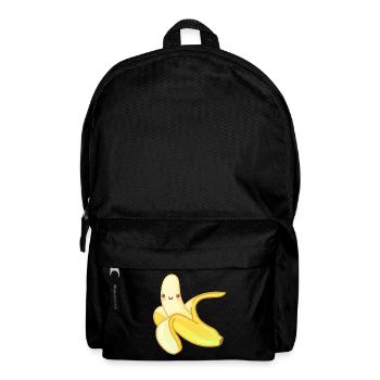 Banane - Rucksack - Schwarz - Vorne