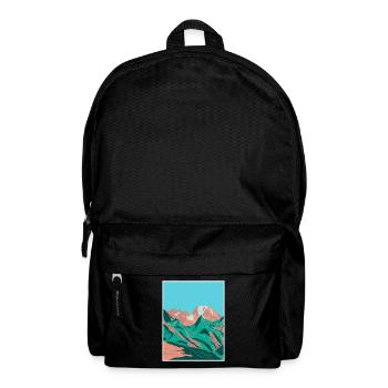 Vanoise Nationalpark WPA Poster Art Deco - Rucksack - Schwarz - Vorne