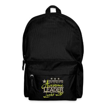 Leader - Rucksack - Schwarz - Vorne