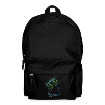 Eighties Cassette Tape 80s Retro - Backpack - black - Front