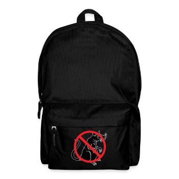 No Rats Union Anti Rats - Rucksack - Schwarz - Vorne
