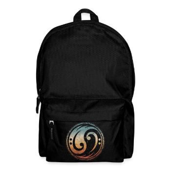 Bass Bass Wrench Yin Yang Bass pour bassiste - Sac à dos - noir - Devant