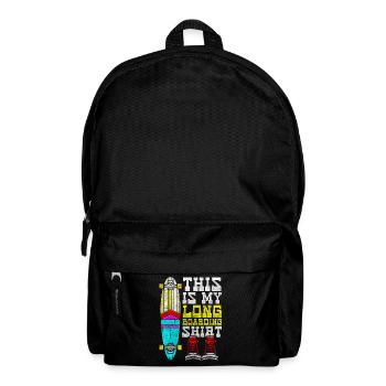 Skater Berg Board - Rucksack - Schwarz - Vorne