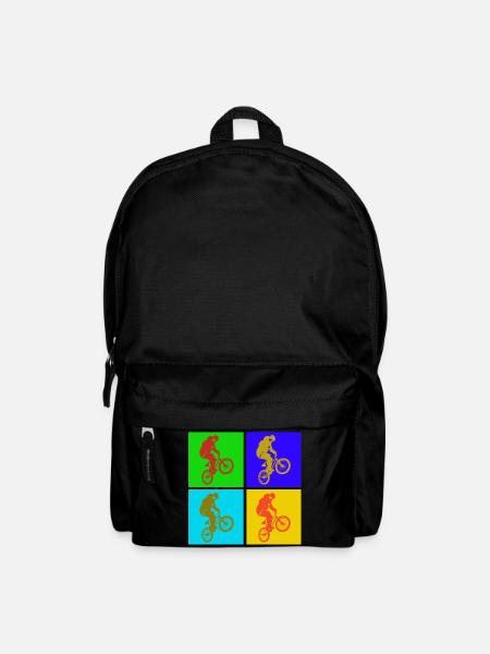 BMX Pop Art - Rucksack - Schwarz
