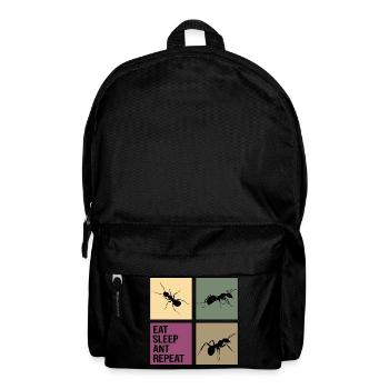 ant repeat antityp retro ant ants anti - Backpack - black - Front