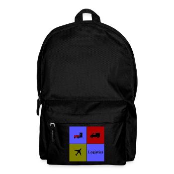 Équipe Logistique et Transport - Sac à dos - noir - Devant