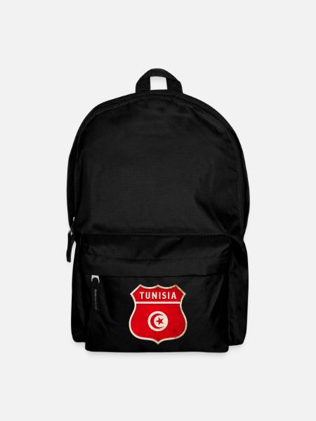Tunesien Wappen Flaggen Design - Rucksack - Schwarz