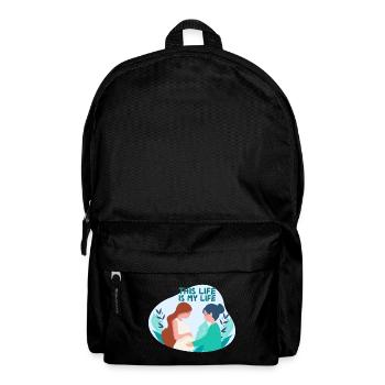 Midwife Pregnant Obstetrician - Backpack - black - Front