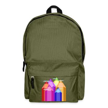 Peaks of Color - Rucksack - Olivgrün - Vorne