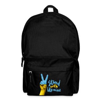 Ukraine Solidarity Show of hands - Backpack - black - Front