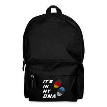 In my DNA Germany and Estonia - Backpack - black - Front