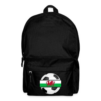 Wales UK Football World Cup Gift - Backpack - black - Front
