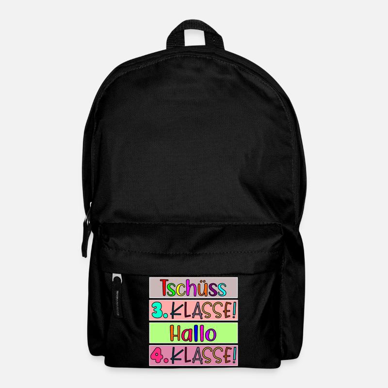 Grundschule Viertklässlerin - 4. Klasse - Rucksack - Schwarz