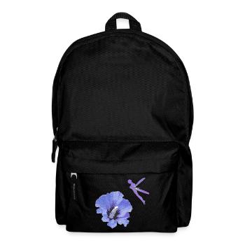 bezaubernde elfen oberteile, Hibiskusblüte - Rucksack - Schwarz - Vorne