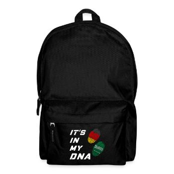 In meiner DNA Deutschland und Saudi Arabien - Rucksack - Schwarz - Vorne