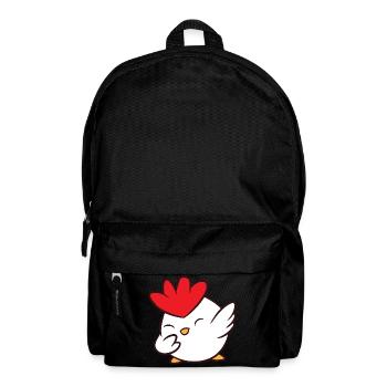 Poulet - Dab, dabbing, dabbing, danse - Sac à dos - noir - Devant
