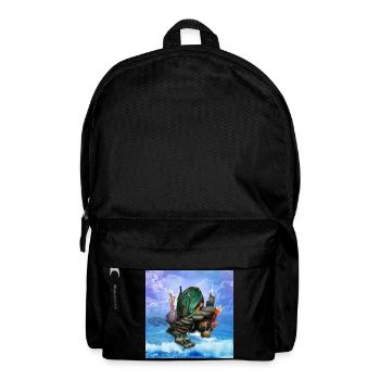 Kleine Fee am Strand - Rucksack - Schwarz - Vorne