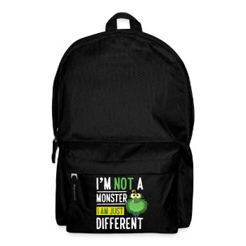 Monster Family Big Sister - Backpack - black - Front