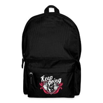 Kraftsport Muskelaufbau - Rucksack - Schwarz - Vorne
