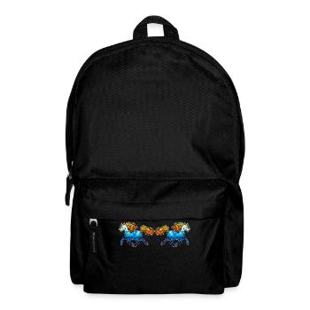 Icelandic Horses Horses Gallop Horse love Horse fan - Backpack - black - Front