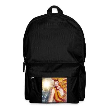 Woman in the sun - Backpack - black - Front
