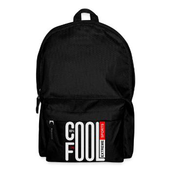 COOL AND FOOL EXTREME SPORTS - Backpack - black - Front