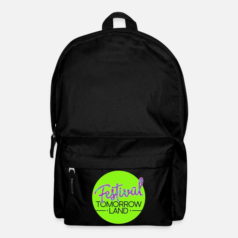 Festival Tomorrowland - Néon - Sac à dos - noir