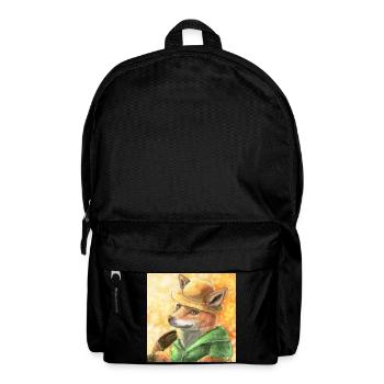 Gartenfuchs - Rucksack - Schwarz - Vorne